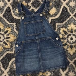 Baby Gap Denim overall skirt